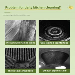 Cozinha Limpeza óleo forte Máquina limpeza mancha óleo Agente limpeza óleo pesado Agente limpeza fumaça óleo - Product Image 5