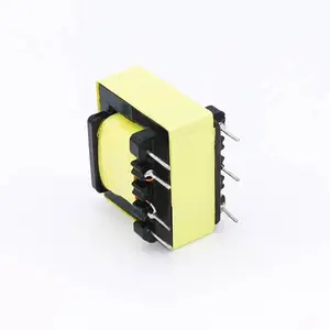 High-Frequency 3Pin + 4Pin 110V 16V Ferrite Core Transformer Copper EE19 Current Transformer With ROHS Certification