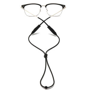 สายคล้องแว่นตาซิลิโคนกันลื่น สำหรับแว่นอ่านหนังสือ แว่นกันแดดเด็ก สายคล้องกันตก ดีไซน์แบบปมเรียบง่าย คอลเลคชั่นฤดูใบไม้ผลิ 2024 - Product Image 1