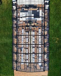 Tente de réception en PVC transparent imperméable avec structure en alliage d'aluminium robuste - pour mariage, fête, exposition - Product Image 2