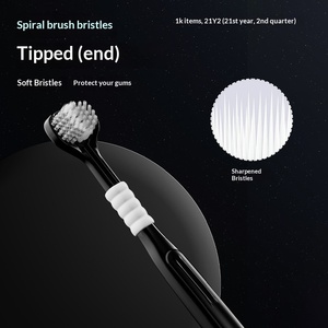 Brosse à dents manuelle coréenne à trois faces pour adultes, poils souples, soin des <span class=keywords><strong>gencives</strong></span>, nettoyage domestique, emballage carton haut de gamme, authentique - Product Image 4