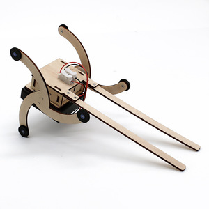 Kit de experimentos científicos de madera, 250mm x 105mm x 125mm, juguete educativo de montaje manual para niños, modelo de aprendizaje STEM - Product Image 2
