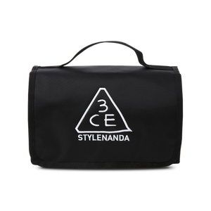 3CE eco-friendly borsa per il trucco Logo personalizzato durevole chiusura a cerniera morbida in poliestere resistente all'acqua per la conservazione - Product Image 1