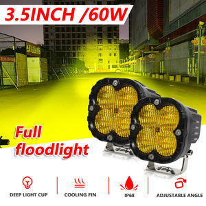 ไฟขับขี่ LED ขนาด3.5นิ้ว40 W ฟลัดไลท์สีเหลี่ยมเหมาะสำหรับรถ ATV หรือ UTV - Product Image 5