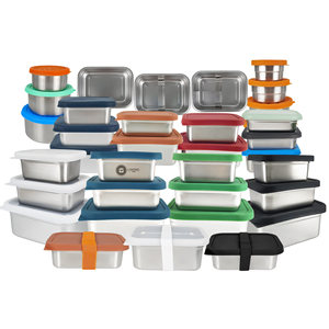 Custom Lunch Box with Logo Different Modeling Products Bento Box Silicone Stainless Steel
