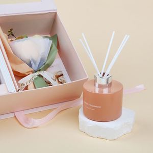 Coffret cadeau d'anniversaire créatif Gloway, coffret de parfum avec boîtes d'emballage, diffuseurs d'arômes, parfum avec fleur - Product Image 4