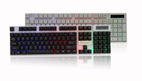 Factory Wholesale Price New K310 LED Backlit USB Wired Gaming Keyboard 104 Keys Floating Keycaps
