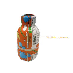 PET <strong>Shrink</strong> Sleeve Label Custom Printed Plastic <strong>Heat</strong> <strong>Wrap</strong> <strong>Shrink</strong> Sleeve Label Film for Drink Bottles - Product Image 3