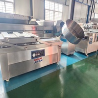 DY levert oplossingen voor kleine productielijnen van aardappelchips/frietjes van roestvrij staal, semi-automatisch, 50-200 kg/uur.