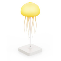 Lampe volante méduse à lévitation tactile rechargeable par USB pour décoration de chambre à coucher Corps en ABS Source de lumière LED Capteur de puissance DIY