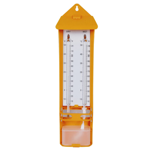 Higrómetro de Bulbo Húmedo/Seco Sin Mercurio, Psicrómetro de Plástico Modelo 100200A, Soporte OEM/ODM, Garantía de 1 Año, Clasificación IP65 0.2 - Product Image 1