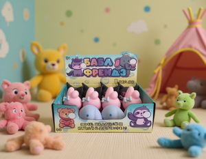 Baba Orena3 Giocattolo Antistress in Plastica, Set di Animali da Spremere per Bambini 3+ Anni, Giocattolo Unisex Novità - Product Image 2