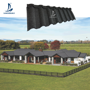 Tuiles de toiture en pierre enduite durables et longue durée de vie avec garantie de 50 ans, finition sinterisée pour complexes hôteliers et hôtels - Product Image 1