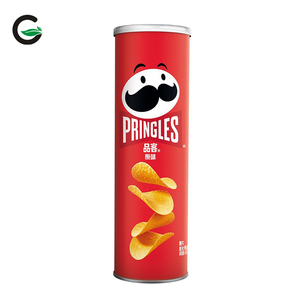Priingles Original Barrel <strong>Cheese</strong> <strong>Onion</strong> Flavor Potato Chips 110g*5 Cans Large Package Puffed Snacks Box Sharing Gift Pack Fried - Product Image 2