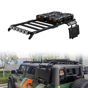 Portapacchi in Lega di Alluminio per Auto 4x4, Compatibile con Ford Brono - Product Image 2