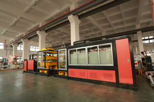 Mới đến FLY-600mm tự động PS tấm xốp chân không hình thành máy 600x1000mm hình thành khu vực 20t Áp lực làm hộp thức ăn nhanh - Product Image 6