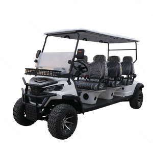 Voiturette de golf 60V à 4 roues, design amélioré 2026, avec pneus, 6 places, prix abordable, en promotion - Product Image 1