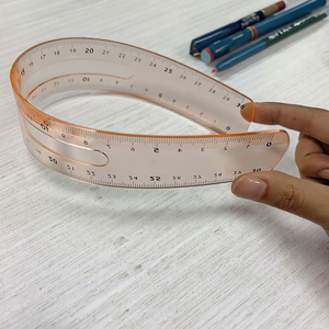 Super Offre : Règle Pliable en Plastique Transparente et Colorée de 30 cm, Idéale pour l'École et les Fournitures de Bureau – Prix Abordable - Product Image 1