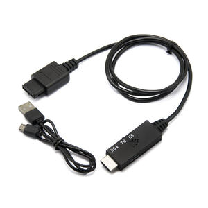 อะแดปเตอร์แปลงสัญญาณ N64 เป็น HDMI รุ่นอัปเกรดปี 2025 พร้อมตัวเพิ่มความละเอียด 1080P - ไม่มีดีเลย์ ใช้งานได้ทันทีกับ Nintendo64 และ SNES Classic บนทีวี HDTV รุ่นใหม่ - Product Image 6