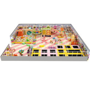 Centre de divertissement familial, aire de jeux intérieure pour enfants, aire de jeux intérieure avec trampoline, équipement d'aire de jeux intérieure commerciale - Product Image 1