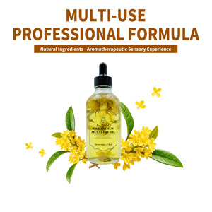 Olio Essenziale Puro Biologico di Osmanto, Lavanda e Rosa, Olio Nutriente Pressato <span class=keywords><strong>a</strong></span> <span class=keywords><strong>Freddo</strong></span> per Massaggi, Estratto Vegetale 100ml, Etichetta Privata - Product Image 5