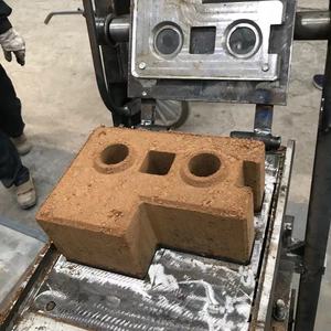 機械土レンガ作り機小さなビジネスマニュアル粘土レンガ型 - Product Image 2