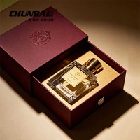 Luxury Custom Magnetic Cap 15ml 30ml 50ml 60ml 100ml Clear Frosted Square Empty Spray Glass Perfume Bottle With Packaging Box