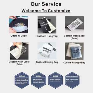 Autumn <b>Winter</b> ODM Custom Work Clothing Logo Cotton Hoodie <b>Coat</b> Printing Long Sleeve Zipper-Up Eco-Friendly Anti-Pilling - Product Image 4