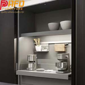 Ensembles complets de meubles de cuisine modernes en bois massif, intelligents et à porte escamotable, écologiques, avec installation facile - Product Image 4