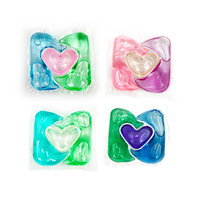 Dosettes de détergent à lessive dosettes à lessive compatibles HE pour vêtements frais-Fournitures de savon à lessive et recyclables
