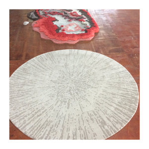 Tappeto e tappeto della camera da letto del tappeto del soggiorno della viscosa <span class=keywords><strong>di</strong></span> seta della <span class=keywords><strong>lana</strong></span> acrilica <span class=keywords><strong>fatti</strong></span> <span class=keywords><strong>a</strong></span> <span class=keywords><strong>mano</strong></span> <span class=keywords><strong>di</strong></span> alta marca F o CC per la decorazione <span class=keywords><strong>di</strong></span> natale - Product Image 1