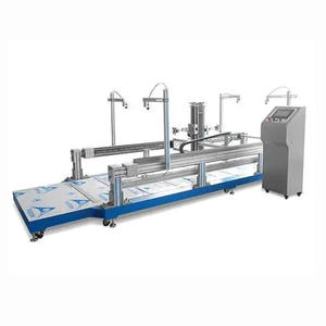 Ofis koltuğu paten tekerlek aşınma test makinesi/kauçuk tekerlek yürüyüş aşınma bagaj tekerlek ömrü test makinesi - Product Image 3