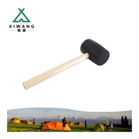 Nouveau Style accessoires de Camping polyvalents TPR caoutchouc tente cheville marteau maillets
