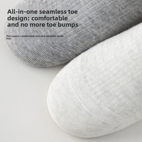 Chaussettes longues pour femme en coton peigné, à bord festonné, antidérapantes, sans couture, style décontracté, tendance Instagram printemps-été