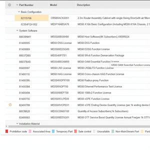 81400110 HW Nuevo Router de Telecomunicaciones ME60 HAG con Licencia IP y Función de Red Interchasis - Product Image 1