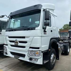 Camion tracteur d'occasion de marque chinoise SINOTRUK HOWO NX 4x2 |   Suspension pneumatique du moteur Weichai |   Camion à 6 roues avec cabine simple 371/375/400/420HP - Product Image 5