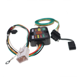 Arnés de cableado para remolque de 4 pines 56040, convertidor de 4 a 2 cables para conexión de remolque de vehículos - Product Image 2