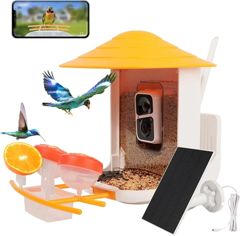 New 2MP Smart Hummingbird Feeder with