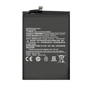 Eparts originale di alta qualità BN54 batteria per Xiaomi <span class=keywords><strong>Redmi</strong></span> <span class=keywords><strong>9</strong></span> 5G <span class=keywords><strong>Redmi</strong></span> Note9 <span class=keywords><strong>Redmi</strong></span> 10X 4G cellulare uso in magazzino - Product Image 3