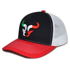 Casquettes de baseball unisexes de haute qualité, style trucker, 6 panneaux, broderie personnalisée, visière semi-courbée, en maille, pour le printemps et l'été - Product Image 2