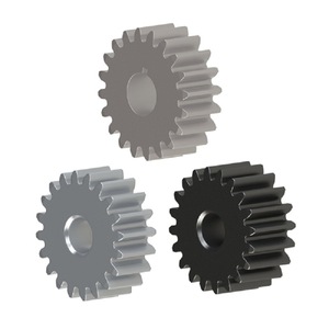 Engranajes Cónicos Módulo 3.0 Ángulo de Presión 20 Grados Forma A Diámetro del Eje 9mm Material S45C Venta Directa de Fábrica - Product Image 3