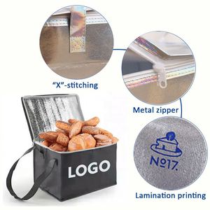 <b>Hot</b> Sale Insulated Cooler Bag Zipper Cooler Bag Thermal Bag with logo Custom - Product Image 4