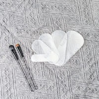Pochette de protection en PVC pour pinceaux, sac de rangement pour outils de maquillage, protège-pinceaux cosmétiques