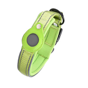 <span class=keywords><strong>Collar</strong></span> de perro localizador AIRTAG para perros medianos y grandes, estilo táctico/Occidental suave de doble tracción con aleación y Luz - Product Image 6