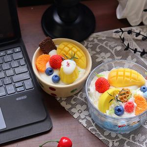 Nouvelle bougie artisanale originale en cire de soja parfumée aux fruits (crème glacée, mangue, fraise, myrtille) – Idéale pour les cadeaux de mariage - Product Image 2