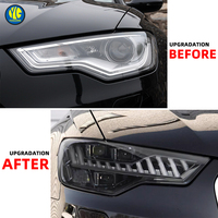 YU GUANG pour Audi A6 C7 2012-2015 Phares LED 6000K Accessoires Auto Durables Modifiés Feux de Jour