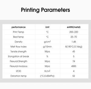 Filament <span class=keywords><strong>PLA</strong></span> pour imprimante 3D ESUN, vente chaude, 1,75 mm, 2,85 mm, haute qualité, lisse, imprimé, couleur acier inoxydable, métal - Product Image 6