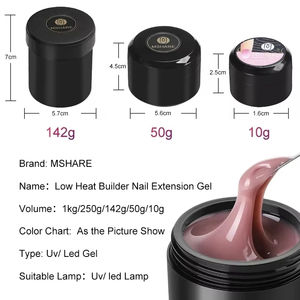 Gel UV dur Hema Free 30g/50g/150g, Gel de construction pour ongles, Blanc, Rose, Transparent, Extension d'ongles, <span class=keywords><strong>Vernis</strong></span> à ongles, Polygels, Gel Polish - Product Image 6