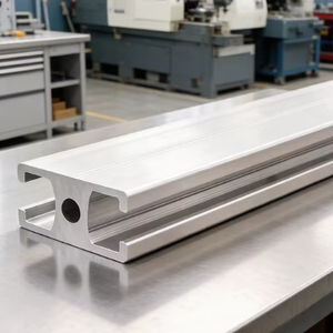 Perfil de Aleación de Aluminio Serie 1530 6000 T5, Estándar Nacional, Material de Soporte Industrial para Letreros, Viga en I de Aluminio - Product Image 1