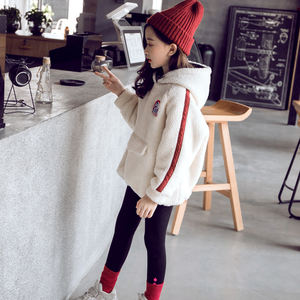Ropa Infantil al por Mayor Hecha en Corea, Sudaderas con Capucha Largas y Lisas de Estilo Informal - Product Image 4